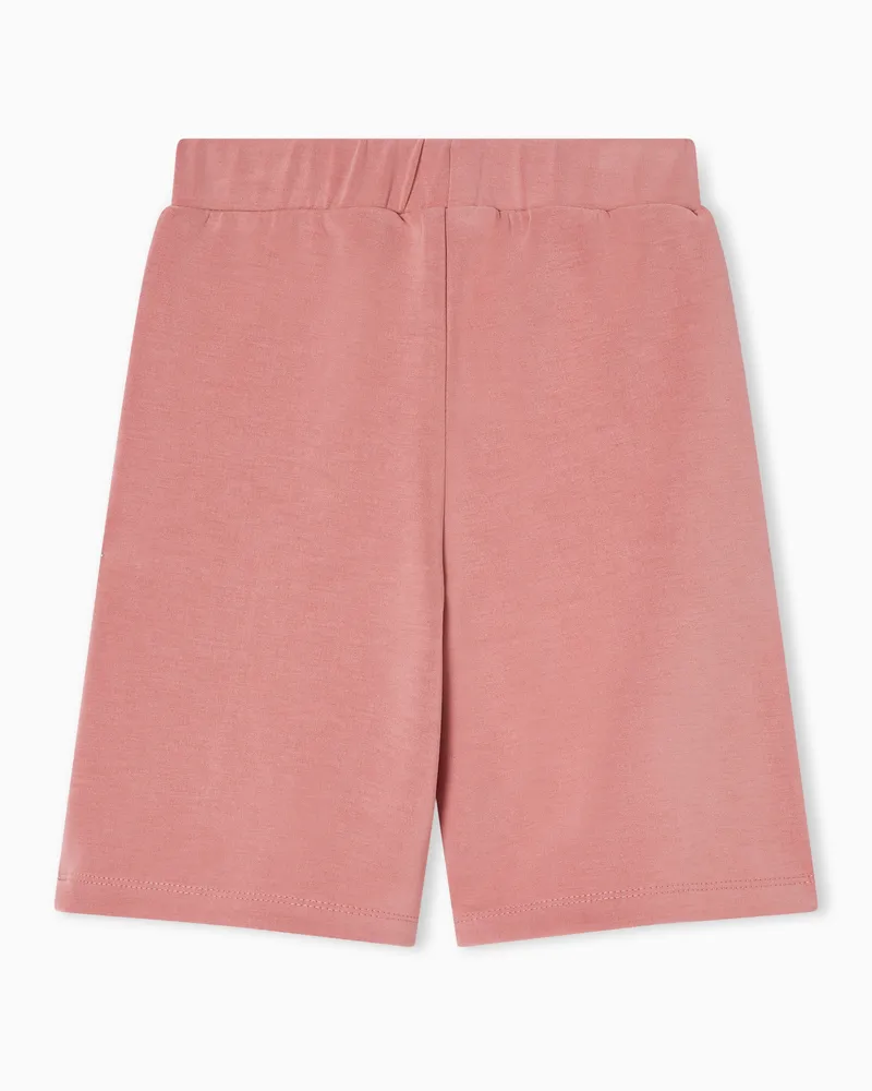 Emporio Armani Hose aus Cupro Pink