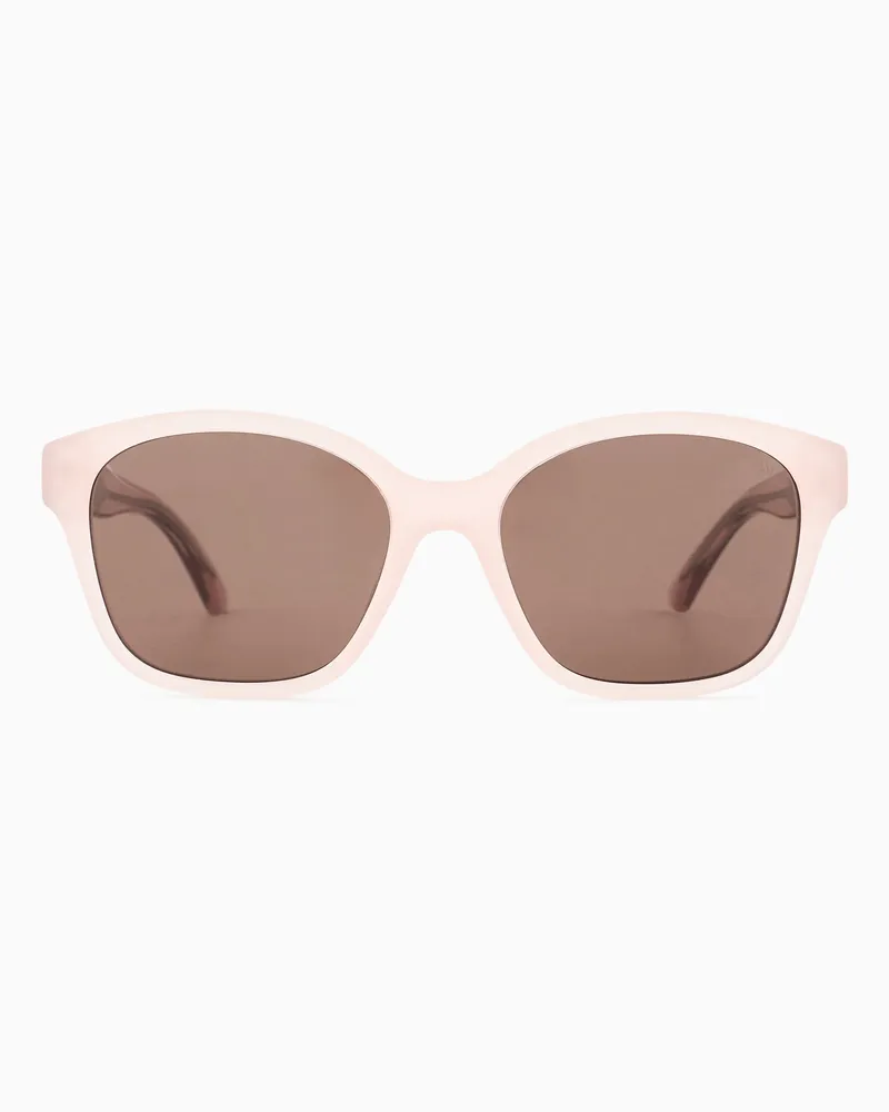 Emporio Armani Sonnenbrille für Jungen mit Panto-Fassung 