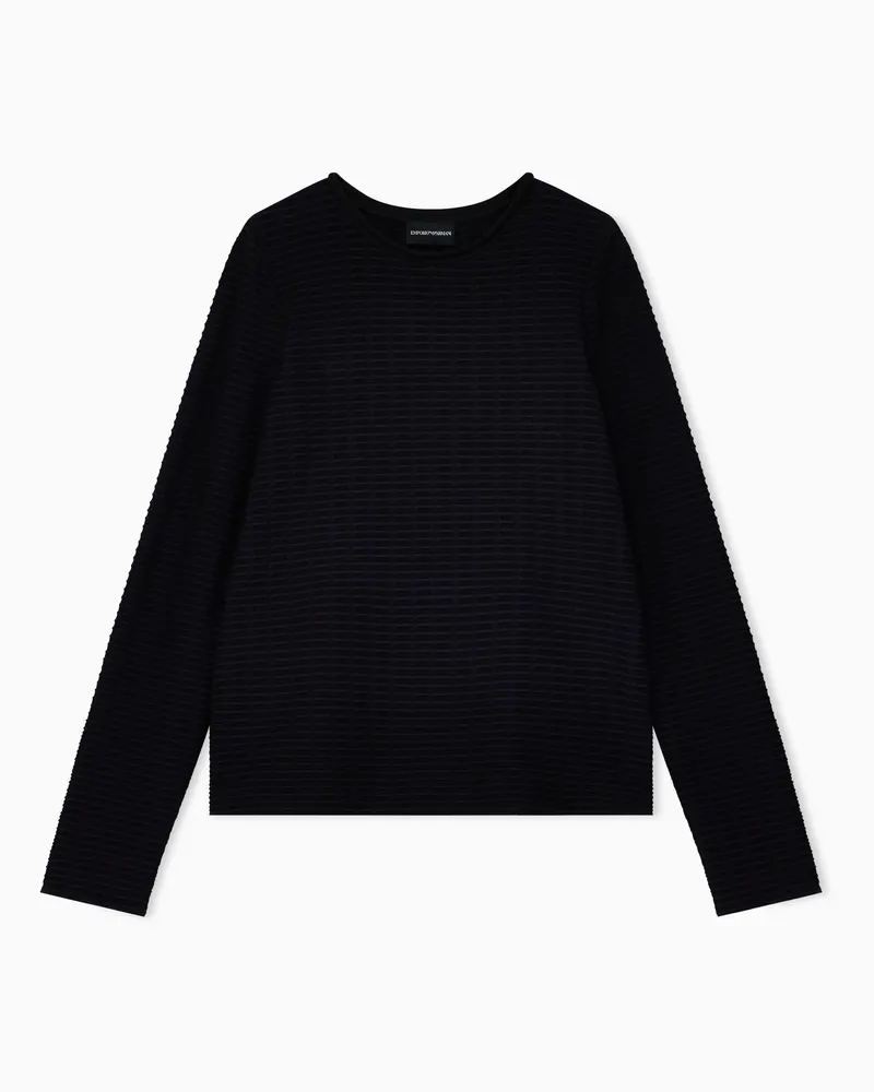Emporio Armani Stricktops Marineblau