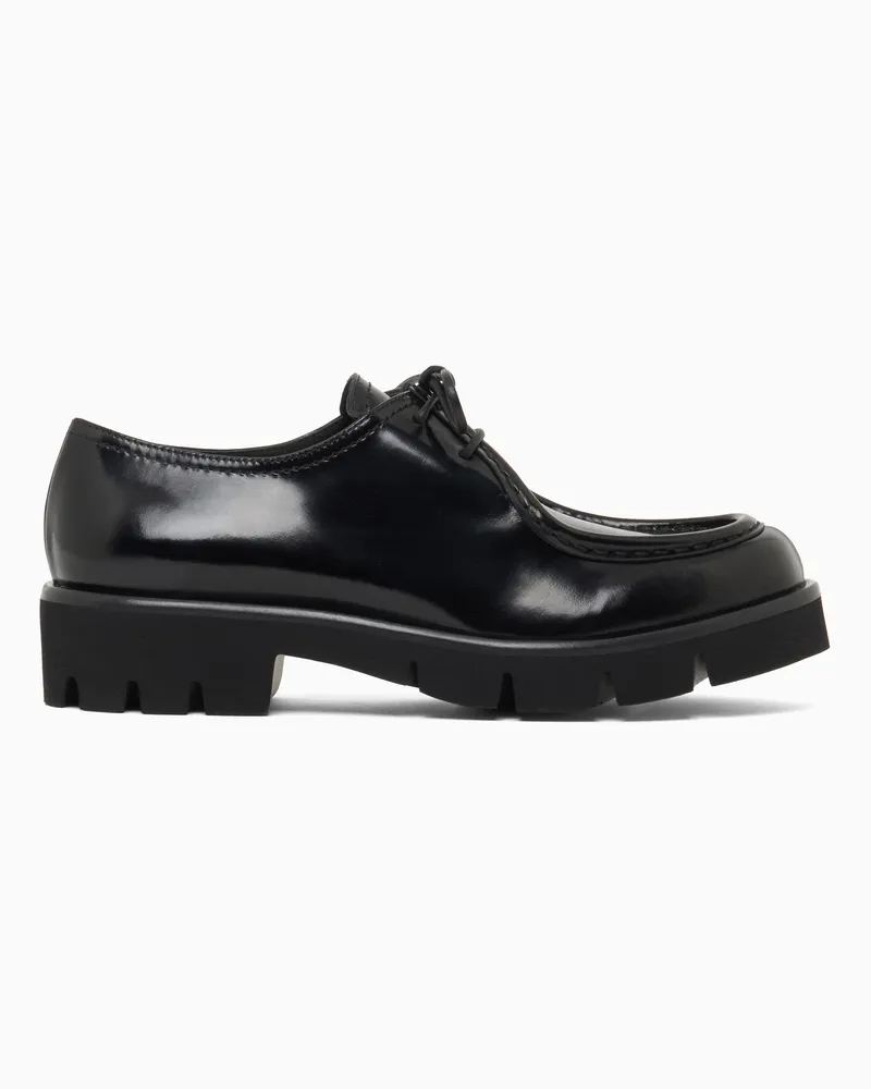 Emporio Armani Schnürschuhe Schwarz