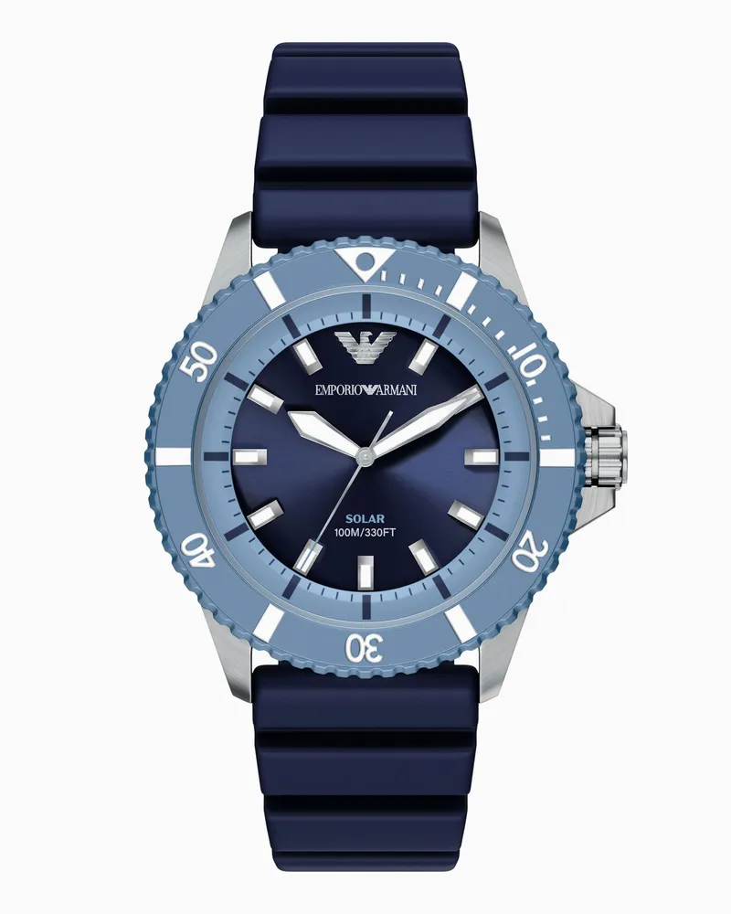 Emporio Armani Uhren mit Gummiarmband Mehrfarbig