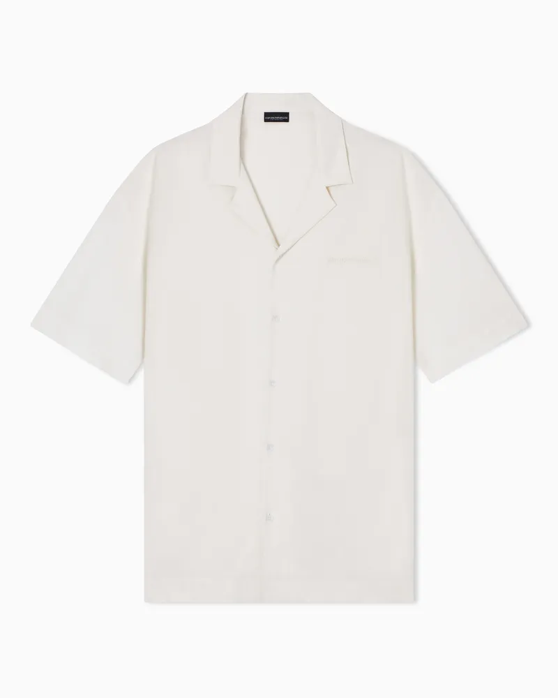 Emporio Armani Strandmode Weiß