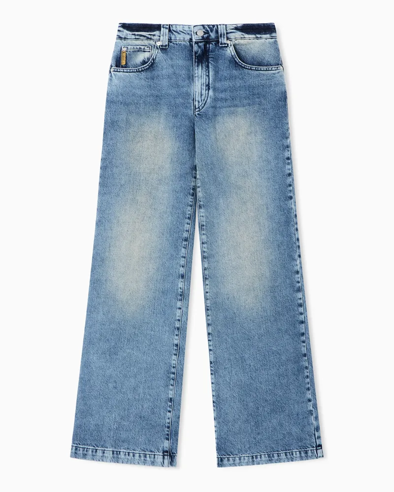 Emporio Armani J14 regular-fit jeans in Armani Jeans denim Blau