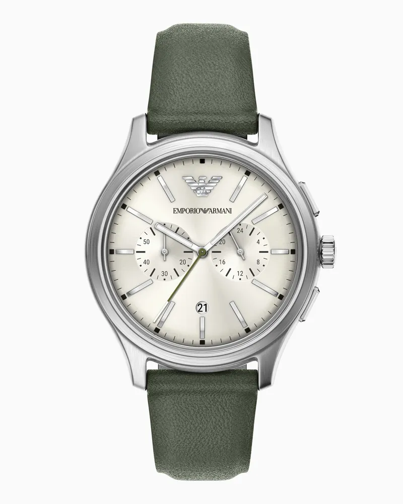 Emporio Armani Quarz-Chronograph-Uhr Mehrfarbig