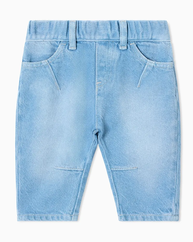 Emporio Armani Jeans aus Denim mit Lyocell-Mischung Blau