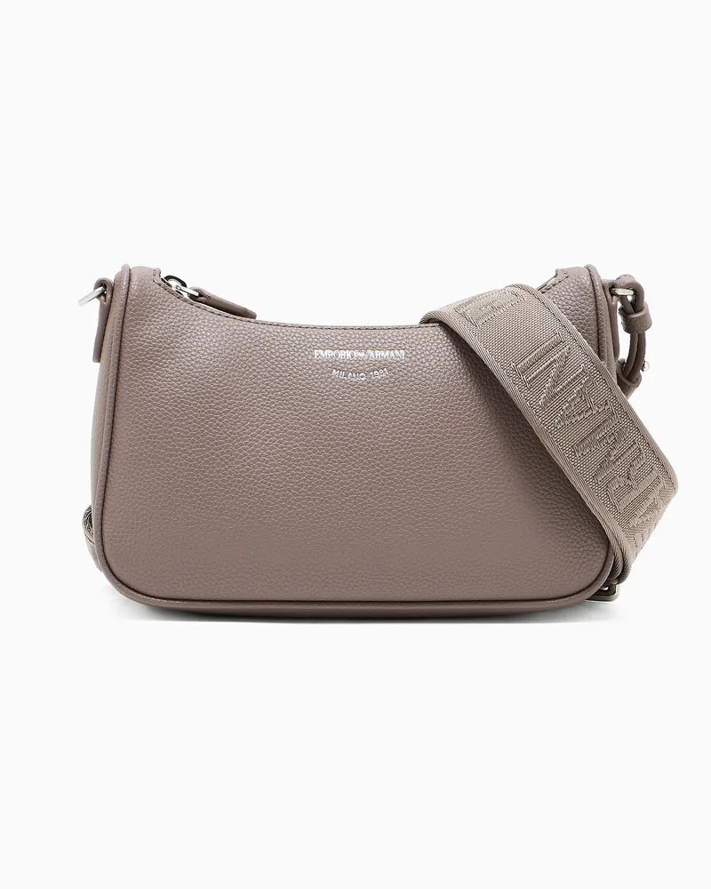 Emporio Armani Tasche mit Hirsch-Print Kamel