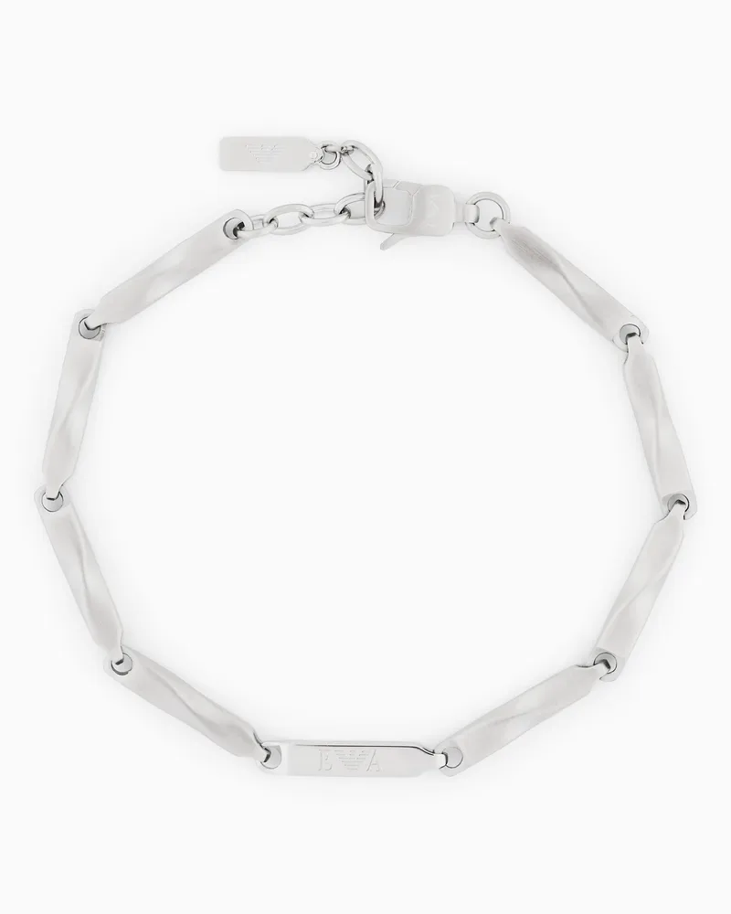Emporio Armani Gliederarmband aus Edelstahl Mehrfarbig