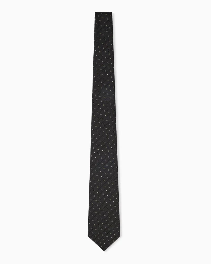 Emporio Armani Krawatten Schwarz