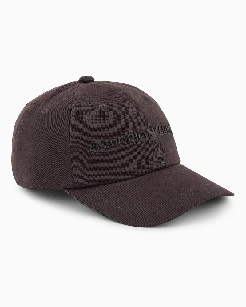 Emporio Armani Baseballcap mit „“-Stickerei Grau