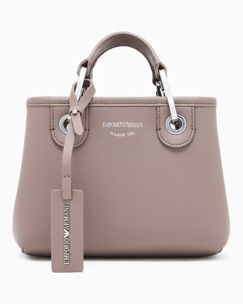 Emporio Armani Minitasche MyEA mit Hirsch-Print Beige