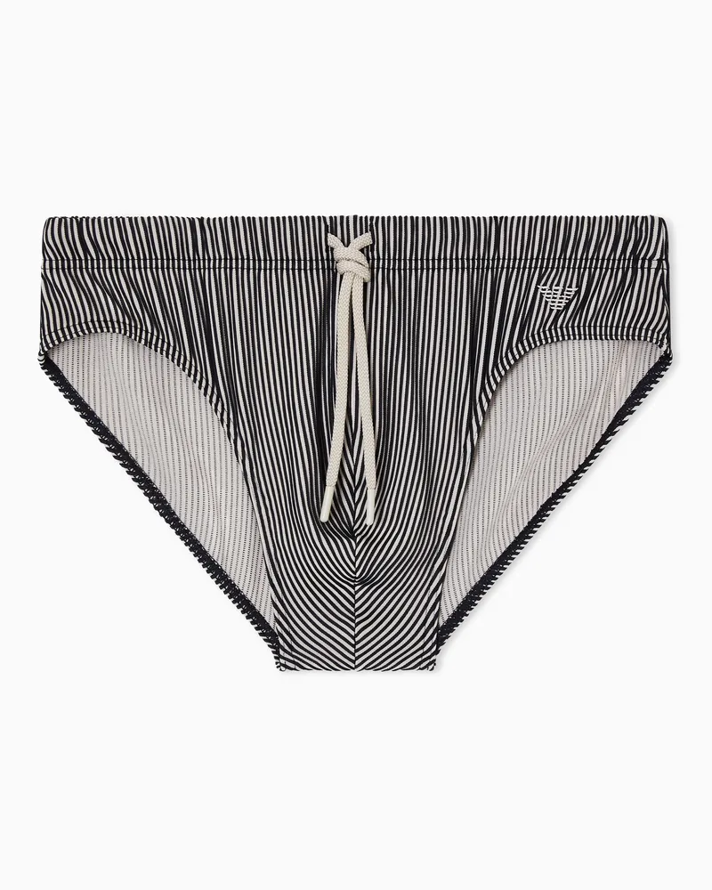 Emporio Armani Strand-Badehosen Beige