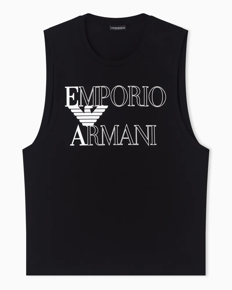 Emporio Armani Strandmode Schwarz