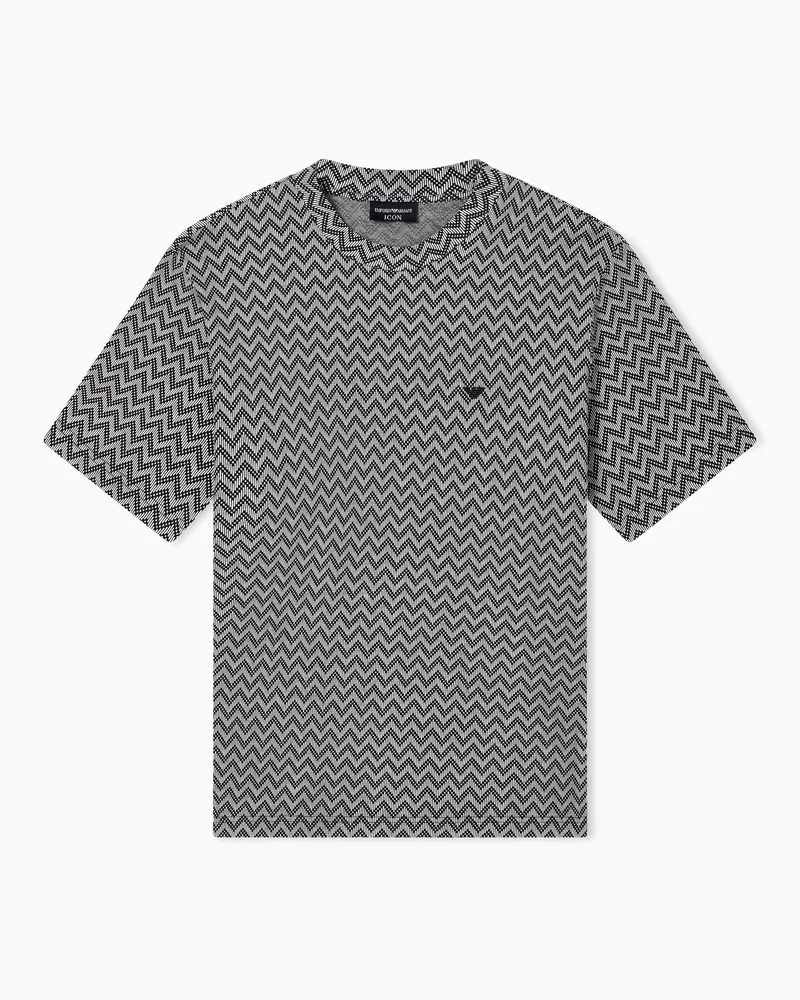 Emporio Armani Regular Fit T-Shirts Beige