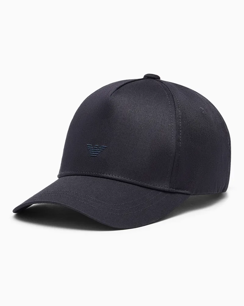 Emporio Armani Baseballkappe aus der SSC Napoli Capsule Marineblau