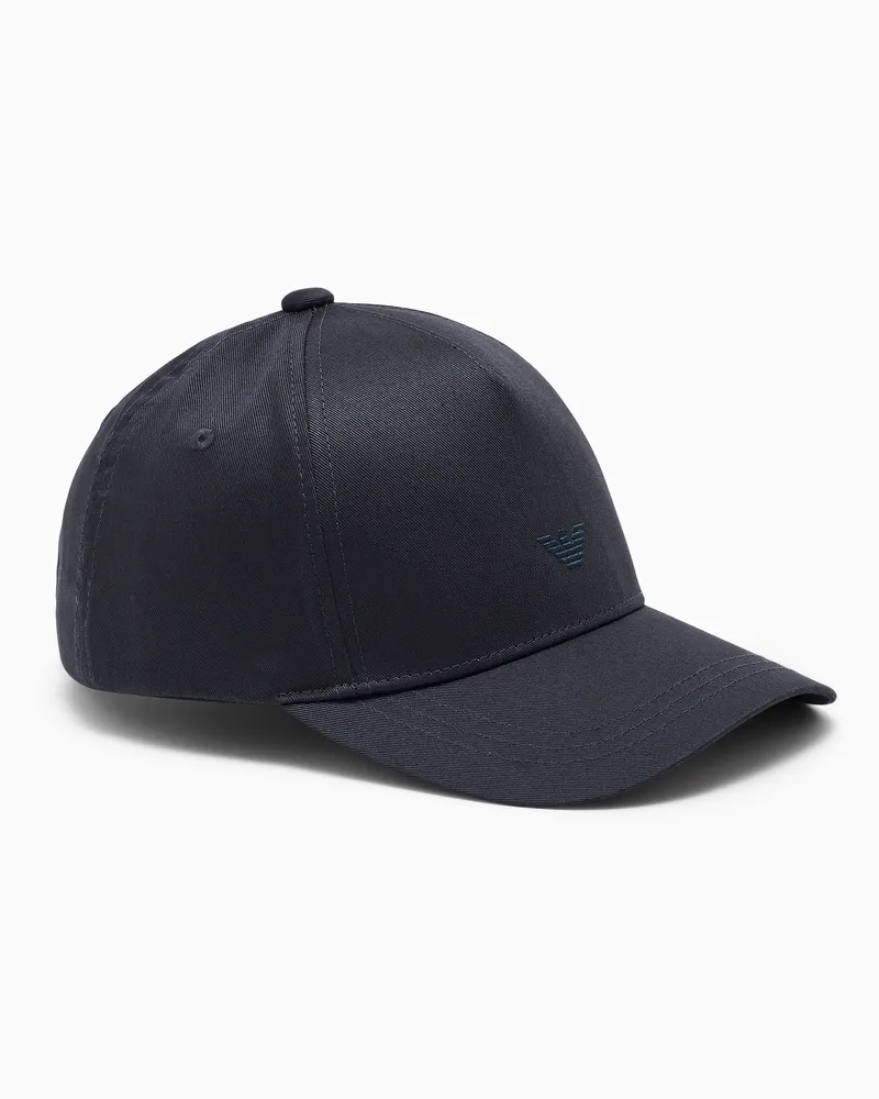 Emporio Armani Baseballkappe aus der SSC Napoli Capsule Marineblau
