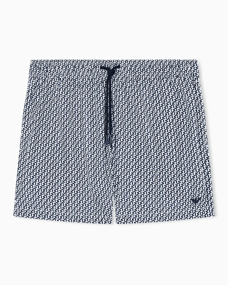 Emporio Armani Badeshorts mit Mustermix Gemustert