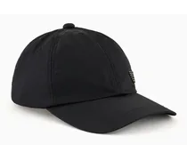 Baseballcap aus Nylon mit Adler-plakette