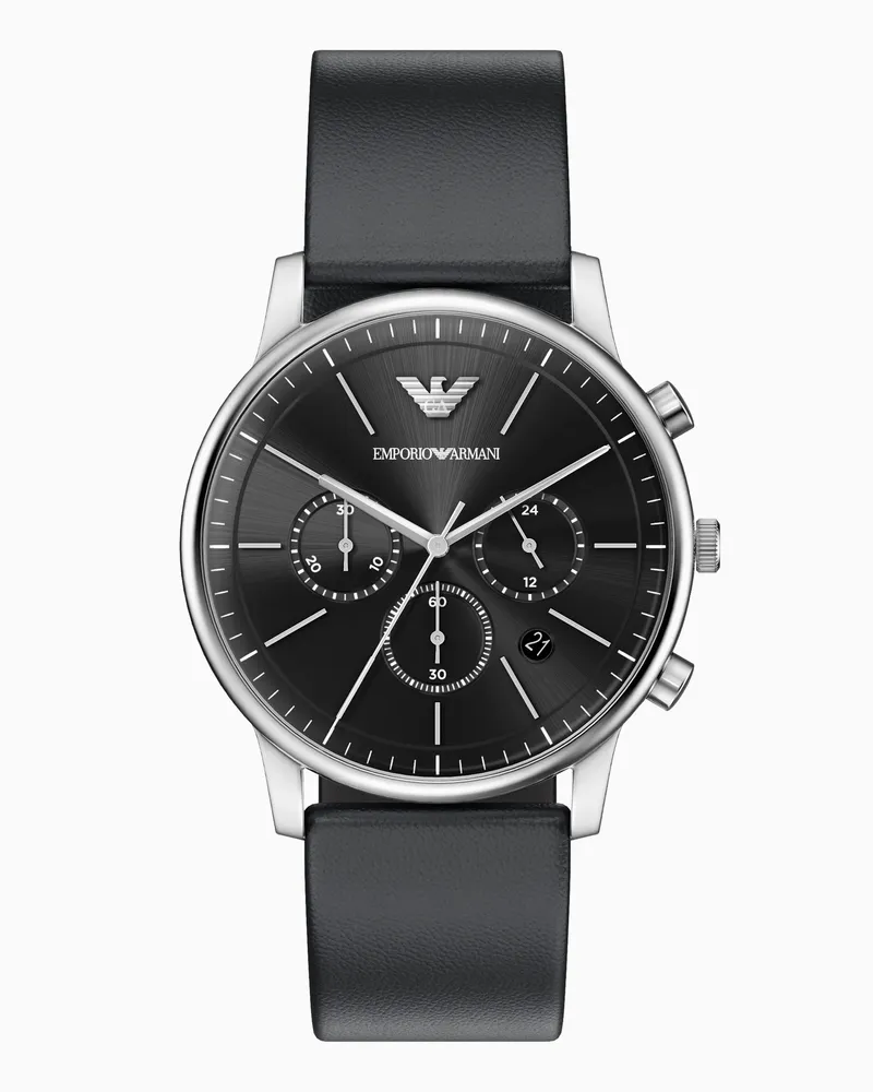 Emporio Armani Quarz-Chronograph-Uhr Mehrfarbig