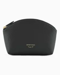 Emporio Armani Myea Beauty-case mit Hirsch-print Schwarz