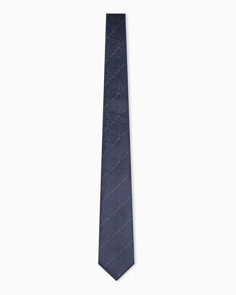 Emporio Armani Krawatten Marineblau
