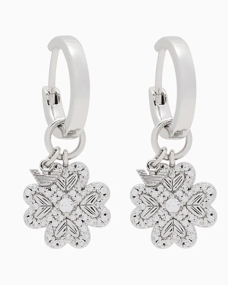 Emporio Armani Creolen aus Sterlingsilber Mehrfarbig