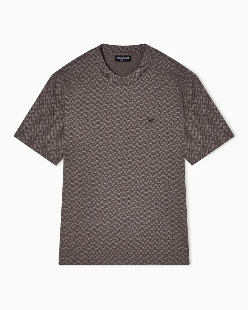 Emporio Armani Regular Fit T-Shirts Braun