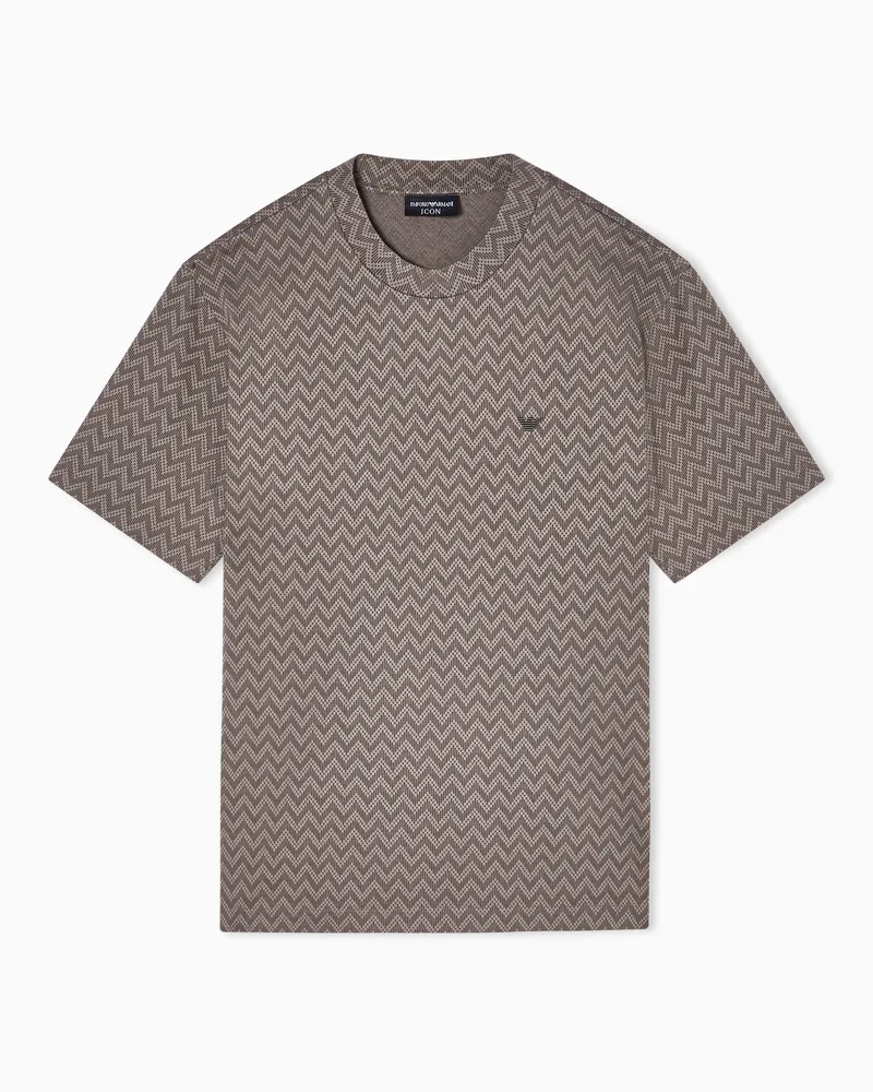 Emporio Armani Regular Fit T-Shirts Braun