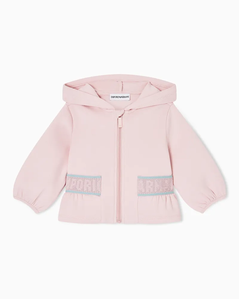 Emporio Armani Sweatshirts mit Reißverschluss Pink