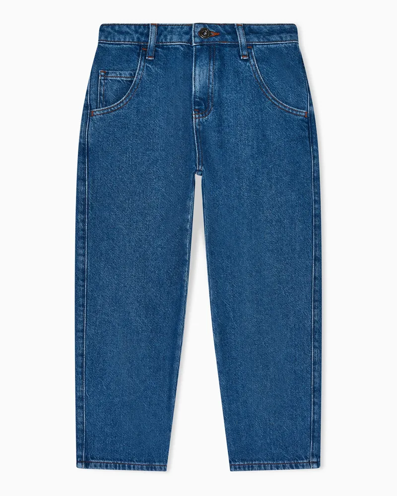 Emporio Armani Jeans aus Denim mit Lyocell-Mischung Blau