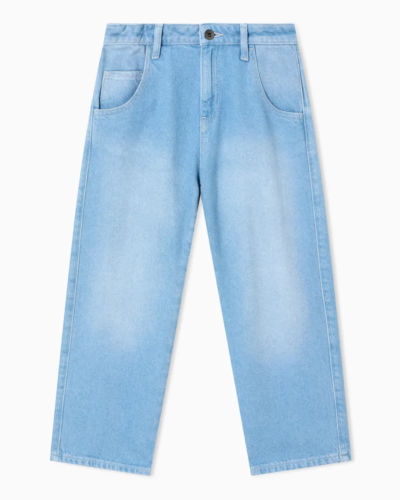 Emporio Armani Jeans aus Denim mit Lyocell-Mischung Blau