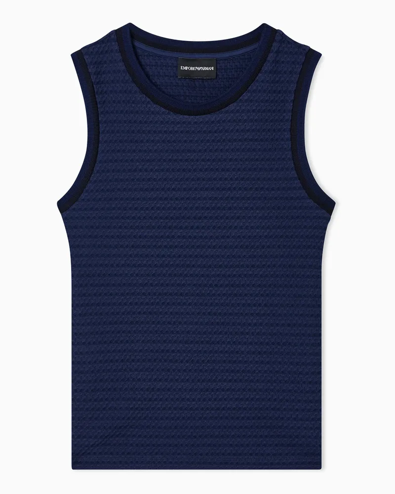 Emporio Armani Tanktops Blau