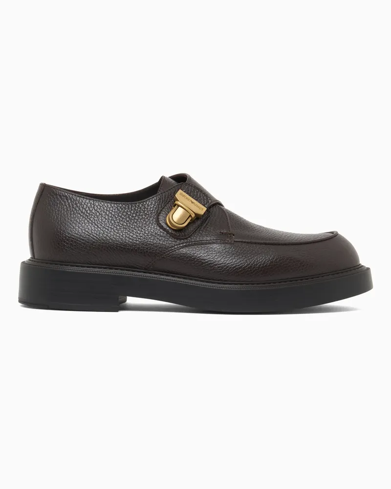 Emporio Armani Monkstraps Braun