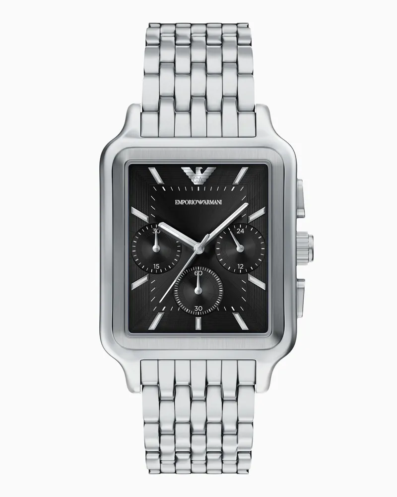 Emporio Armani Quarz-Chronograph-Uhr Mehrfarbig