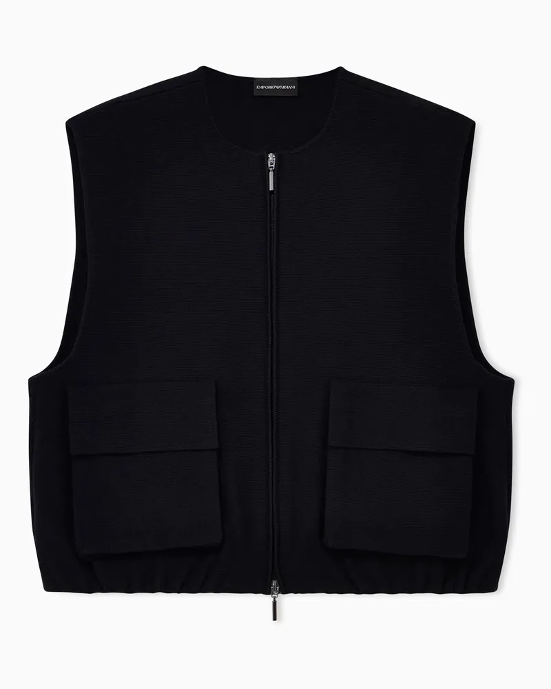 Emporio Armani Stricktops Schwarz