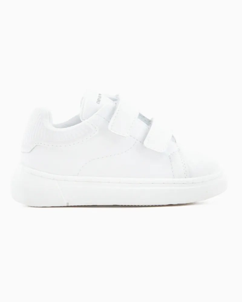 Emporio Armani Ledersneaker Weiß