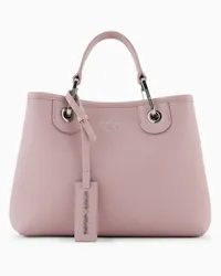 Emporio Armani Kleiner Shopper Myea mit Hirsch-print Rosa