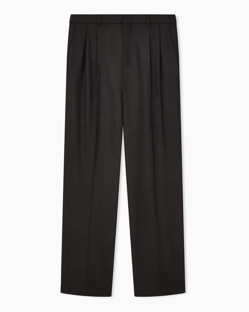 Emporio Armani Formelle Hose Braun
