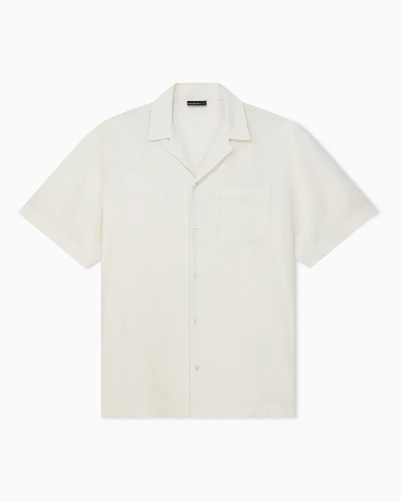 Emporio Armani Strandmode Weiß
