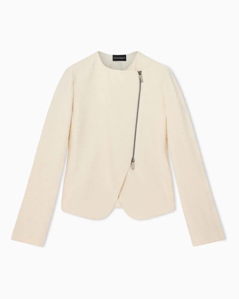 Emporio Armani Lässige Jacken Weiß