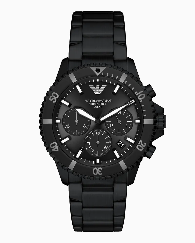 Emporio Armani Uhren mit Stahlarmband Mehrfarbig