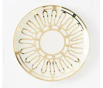 Kyma 24kt-gold Printed Porcelain Dessert Plate