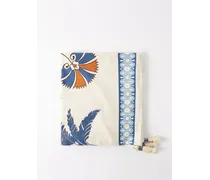 Suzani 330cm X 200cm Linen-blend Tablecloth