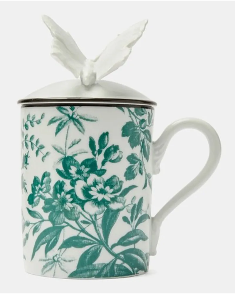 Gucci Herbarium Floral Porcelain Mug 