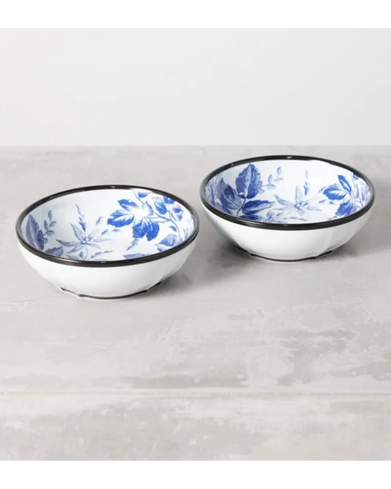 Gucci Set Of Two Herbarium Porcelain Cups 