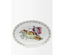X Luke Edward Hall Oval Chariot Porcelain Platter