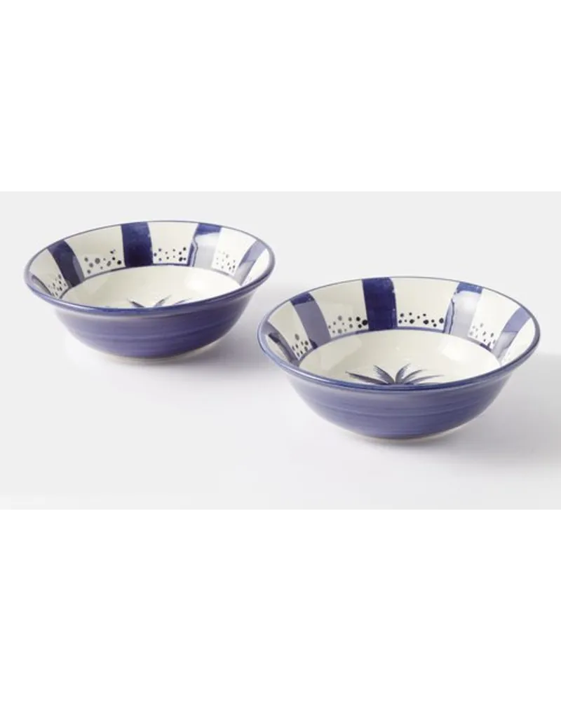 Set Of Two Palma Ceramic Bowls