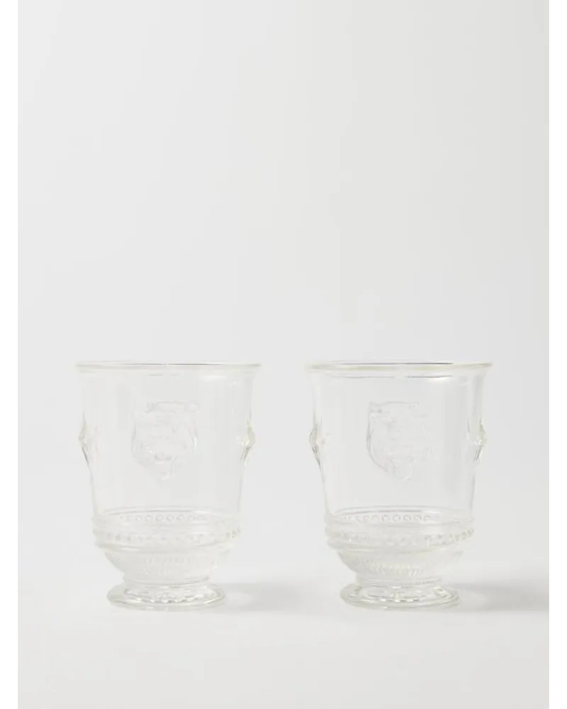 Set Of Two Tiger Head Glasses