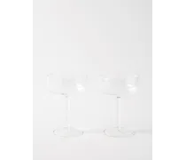 Set Of Two Luisa Glass Coupes