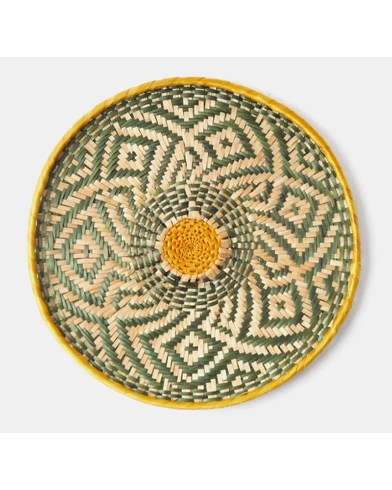 Set Of Two Tuamoto Woven-palm Charger Plate