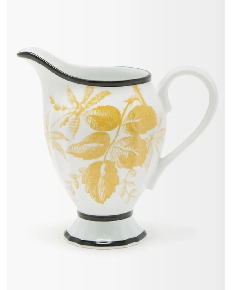 Herbarium Floral Porcelain Milk Jug